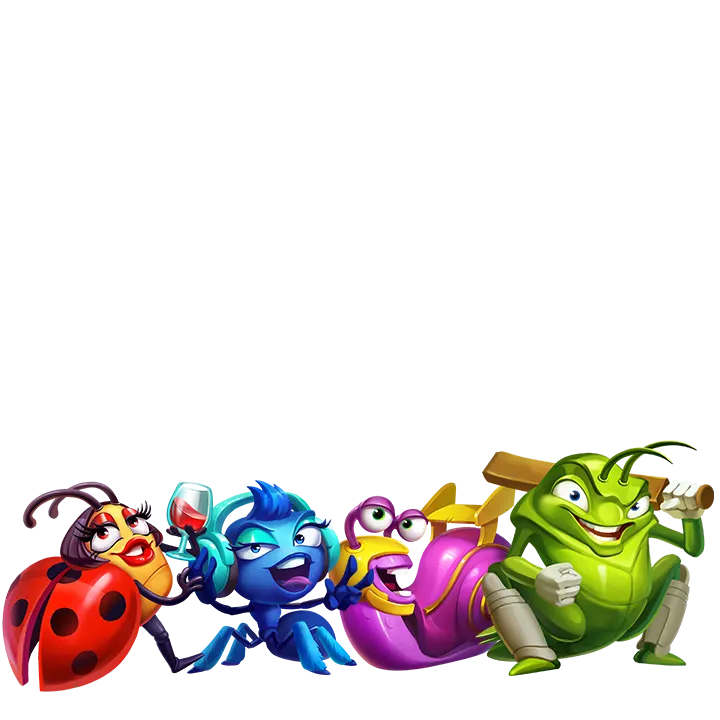 Buggin insecten personages