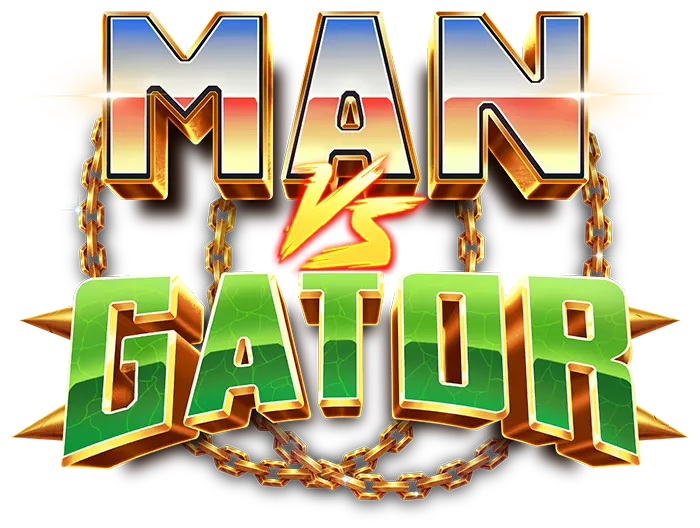 Man vs Gator logo