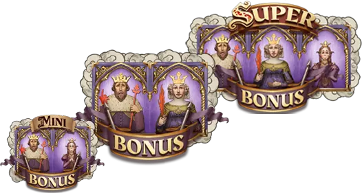 Cluster Kingdom bonusspel scherm