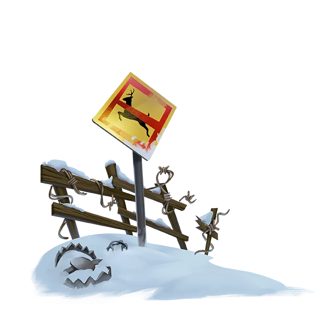 Reindeer Royale gokkast scherm met rendieren