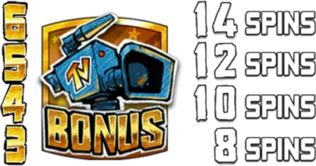 Nitropolis TV bonusspel scherm