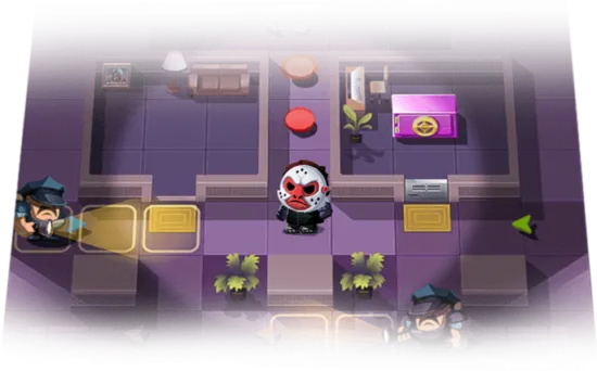 Heist Guys bonusspel scherm