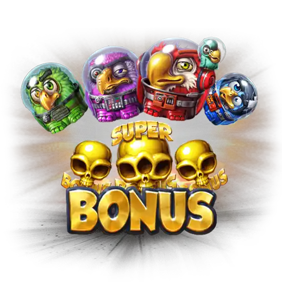 Bonusspel scherm Pirots 4