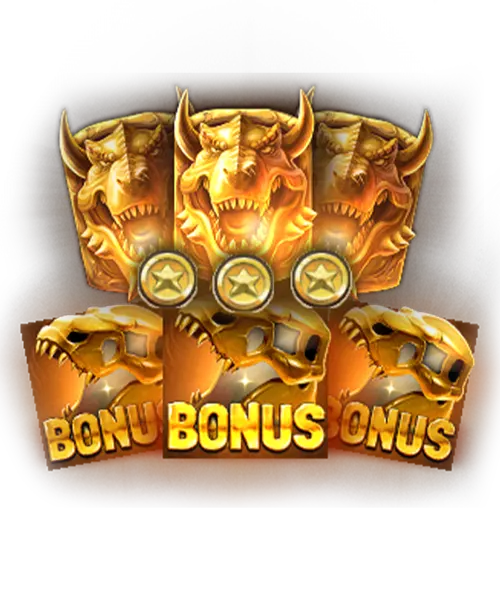 Rex Stampede bonusspel scherm
