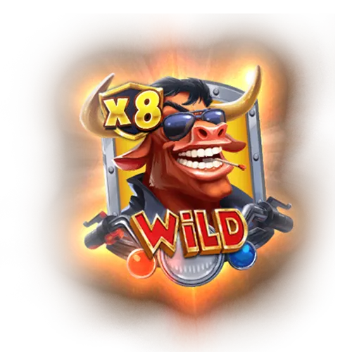 Toro als bewegende wild in actie