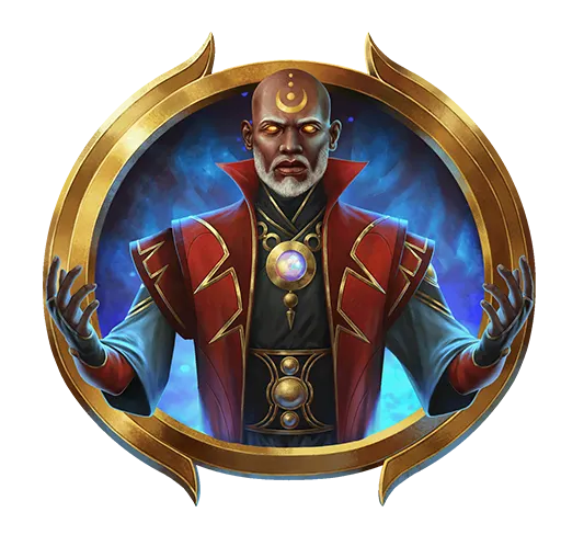 Arcanum magische tovenaar en poort