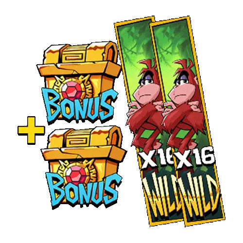 Bonzo's Bananza bonusspel met Monkey Wilds