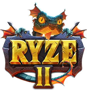Ryze 2 logo met bergmunt thema