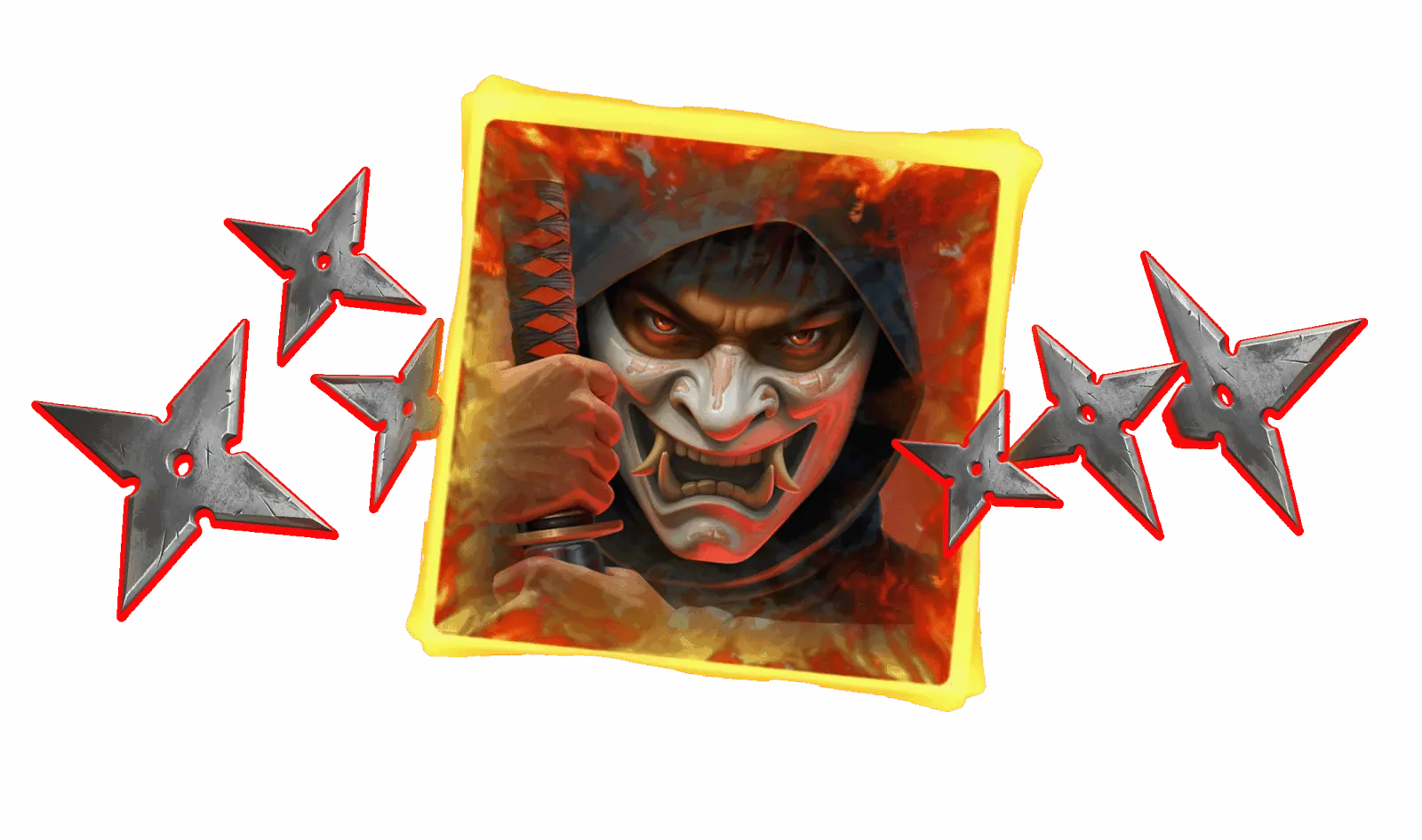 Bushido Gold ninja werpsterren