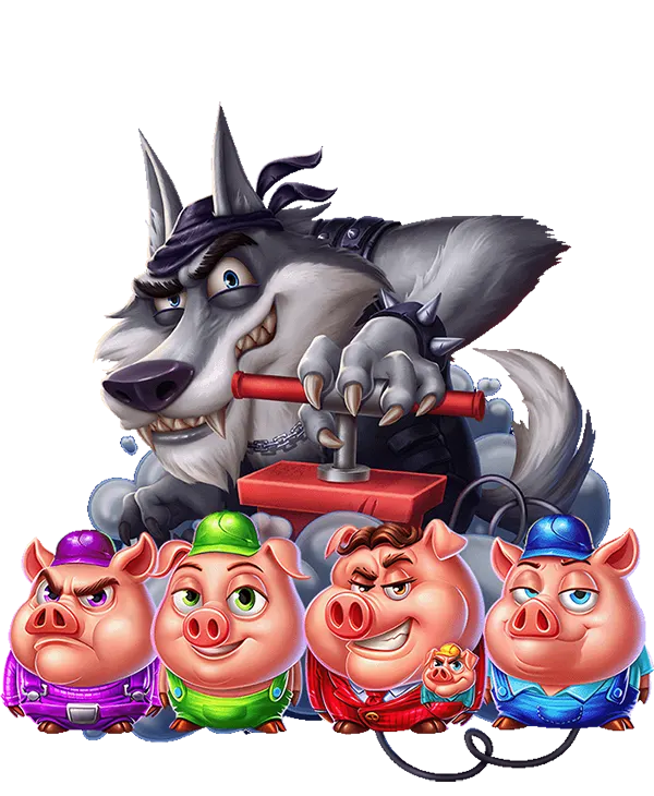 Huff n Puff CollectR - biggetjes en wolf